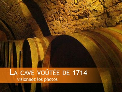 Cave voûtée de 1714